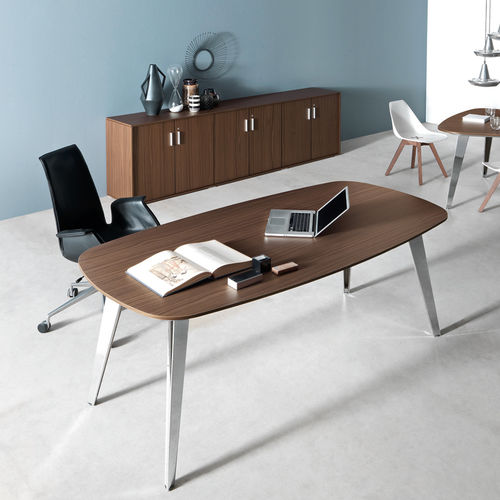 Bureau de direction - PIGRECO UP - Martex - contemporain / en placage de bois / d'angle