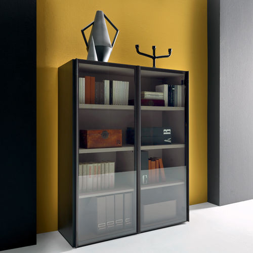 Armoire de classement basse - KYO - Martex - haute / en bois / en verre