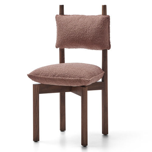 Chaise contemporaine - PAF PAF - Mattiazzi - d'intérieur / en tissu / avec piètement en frêne
