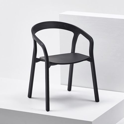 Chaise contemporaine - SHE SAID - Mattiazzi - d'intérieur / en tissu / en frêne