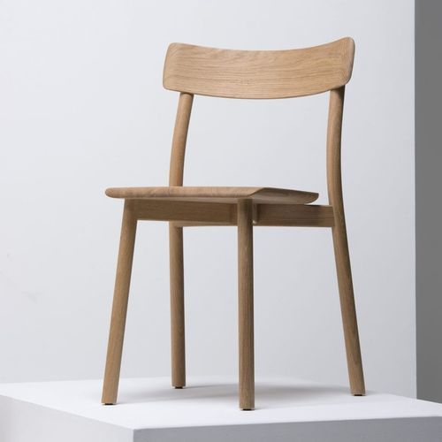 Chaise contemporaine - CHIARO - Mattiazzi - d'intérieur / en tissu / en chêne