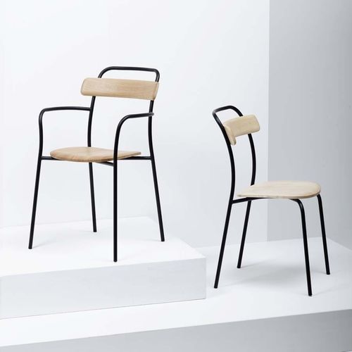 Chaise contemporaine - FORCINA  - Mattiazzi - d'extérieur / d'intérieur / en chêne