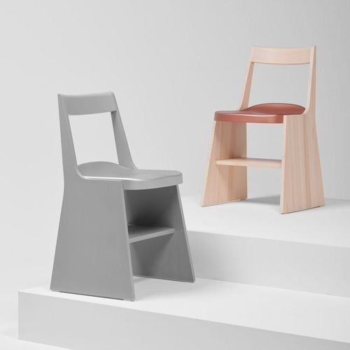 Chaise contemporaine - FRONDA  - Mattiazzi - d'intérieur / en tissu / en pin