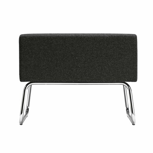 Pouf contemporain - ABACO+ 815 - et al. - en tissu / en acier / rectangulaire