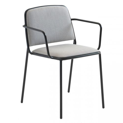 Chaise contemporaine - Ring 671 - et al. - d'intérieur / en tissu / avec piètement en acier