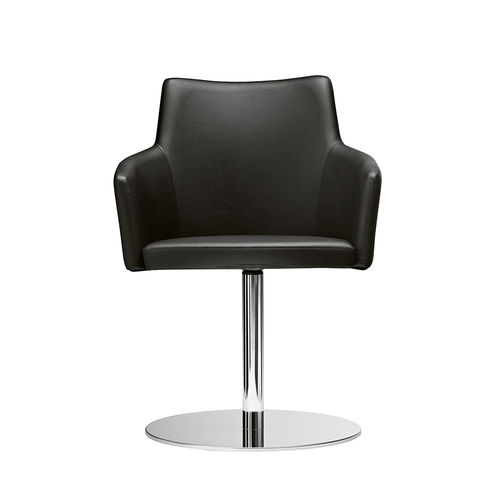 Chaise contemporaine - MARKA 567 - et al. - d'intérieur / en tissu / avec piètement en acier
