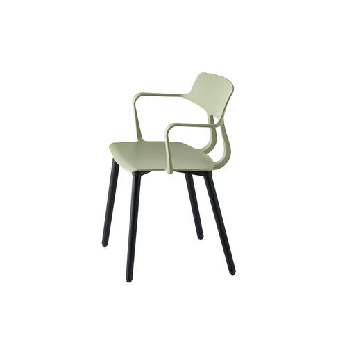 Chaise contemporaine - Snap 1106 - et al. - d'intérieur / en polypropylène / avec piètement en hêtre
