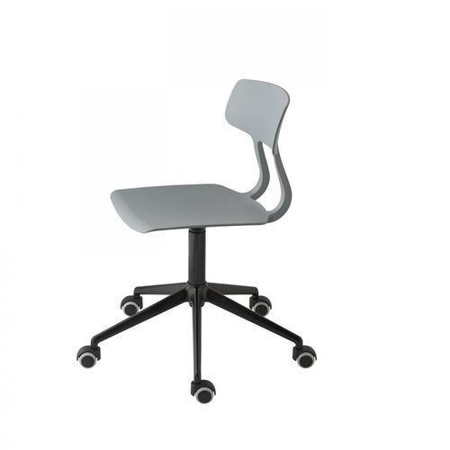 Chaise de bureau contemporaine - Snap 1110  - et al. - d'intérieur / en polypropylène / avec piètement en fonte d'aluminium