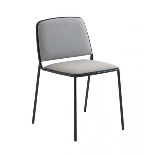 Chaise contemporaine - Ring 670 - et al. - d'intérieur / en tissu / avec piètement en acier