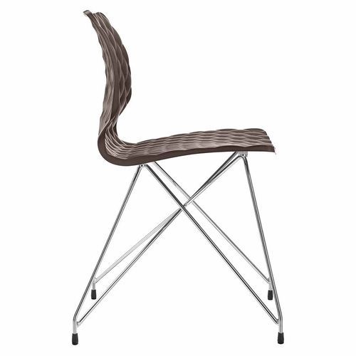 Chaise contemporaine - Uni 553  - et al. - d'intérieur / en polypropylène / avec piètement en acier