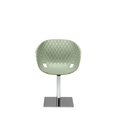 Chaise contemporaine - Uni-Ka 598  - et al. - d'intérieur / en polypropylène / avec piètement en acier