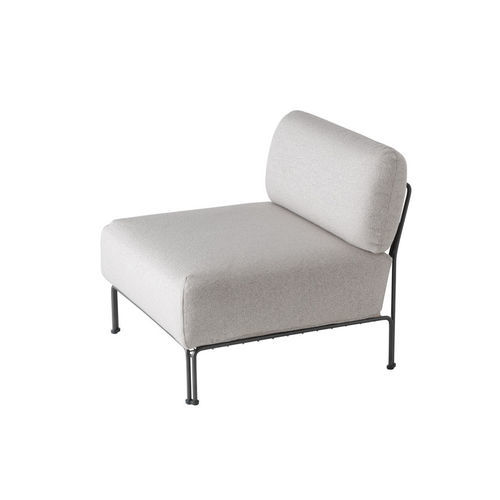 Chauffeuse contemporaine - Ari 1310 - et al. - en tissu / en acier / rouge