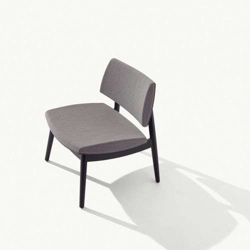 Chauffeuse contemporaine - To-kyo 541 - et al. - en tissu / en hêtre / rouge