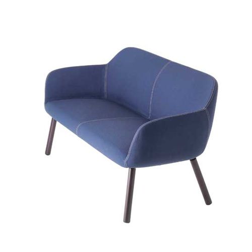 Canapé contemporain - Myra 680 - et al. - en tissu / avec accoudoirs / gris
