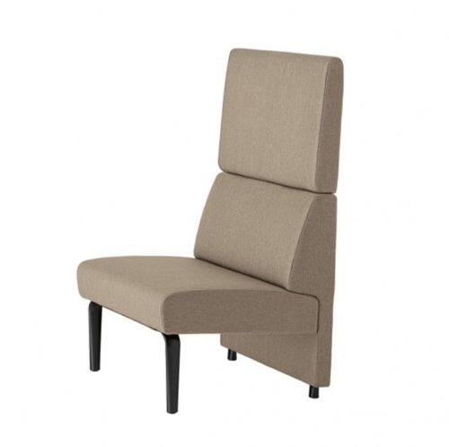 Banquette contemporaine - Ambit 1041 - et al. - en tissu / avec piètement en acier / en acier