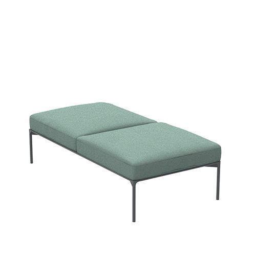Ottoman contemporain - Bloom 1205  - et al. - en acier / en tissu / rectangulaire
