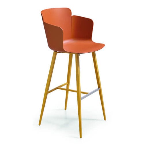 Chaise de bar contemporaine - CALLA P75 - MIDJ - d'extérieur / d'intérieur / en tissu