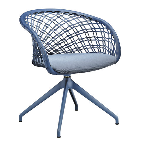 Chaise de bureau contemporaine - P47 P GX TS-CU - MIDJ - d'intérieur / en tissu / en simili cuir