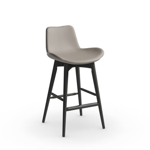 Chaise de bar contemporaine - Dalia LR TS - MIDJ - d'intérieur / en tissu / en cuir