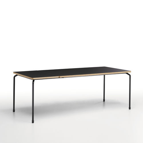 Table à manger contemporaine - Master - MIDJ - en Fenix NTM® / avec piètement en acier / rectangulaire