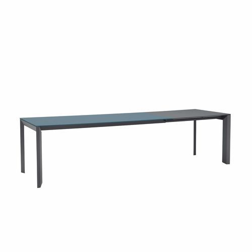 Table à manger contemporaine - Apollo - MIDJ - en bois / en verre / en céramique