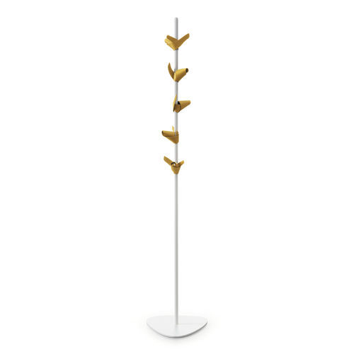 Porte-manteau sur pied - Apelle TREE - MIDJ - design original / en métal / en cuir