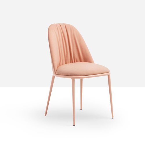 Chaise contemporaine - Lea Deluxe S M TS - MIDJ - d'intérieur / pour salon / en tissu