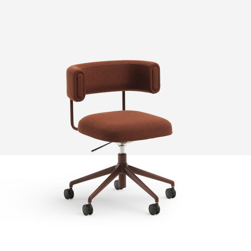 Fauteuil de bureau contemporain - Amelie DP TS - MIDJ - en tissu / en cuir / en simili cuir