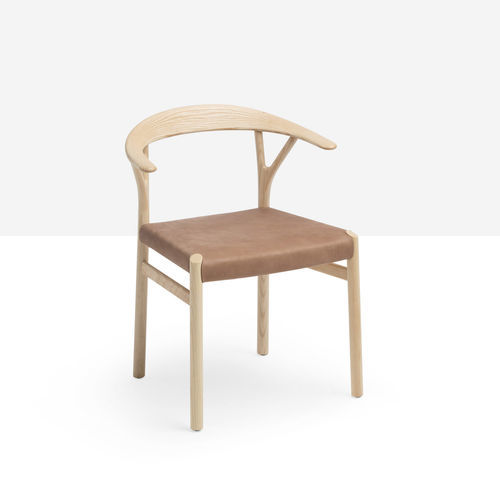 Chaise contemporaine - Oslo - MIDJ - d'intérieur / en tissu / en simili cuir