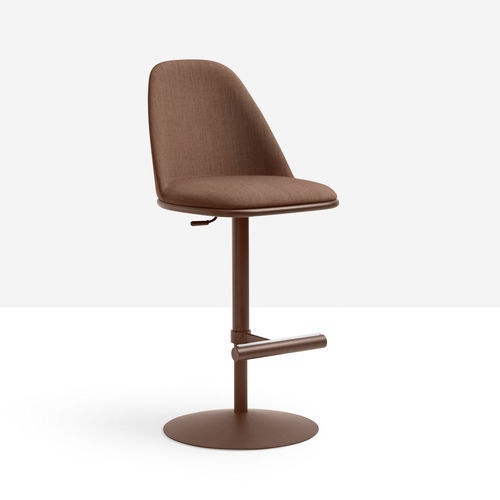 Chaise de bar contemporaine - Lea SG TS - MIDJ - d'intérieur / en tissu / en cuir