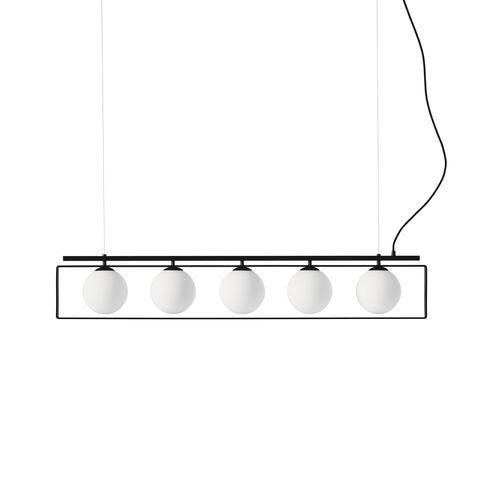 Suspension - Suspense - MIDJ - en acier / en verre soufflé / contemporaine