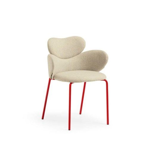 Fauteuil contemporain - VIDA P M TS - MIDJ - en cuir / en cuir pleine fleur de bovin / en simili cuir