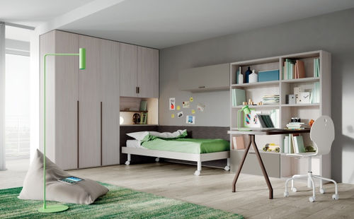 Chambre d'enfant blanche - EVO 02 TERRA - Mistral