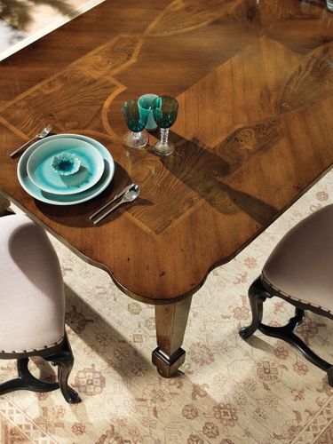 Table à manger classique - ART 497 - Bertelè - en noyer / en châtaignier / résidentielle