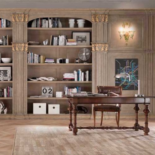 Bureau de style - ART 60 C - Bertelè - en bois