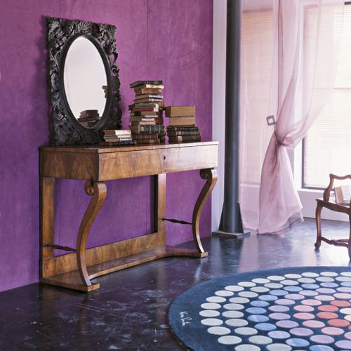 Console de style Empire - ART 16 - Bertelè - en noyer / rectangulaire / résidentielle
