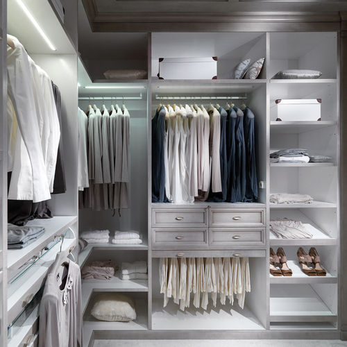 Dressing classique - Mobili Busatto - en bois laqué