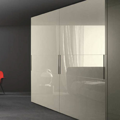 Armoire contemporaine - HILL - SANGIACOMO - en chêne / en bois laqué brillant / en placage de bois