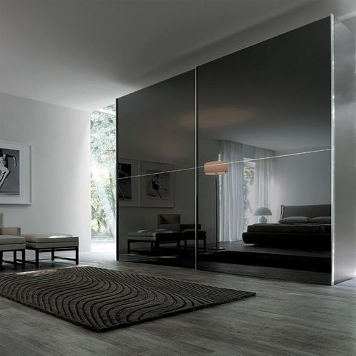 Armoire modulable - TWIN - SANGIACOMO - contemporaine / en verre laqué / en métal laqué