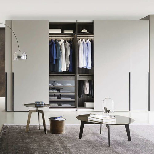 Armoire modulable - TRATTO - SANGIACOMO - contemporaine / en placage de bois / en bois laqué mat
