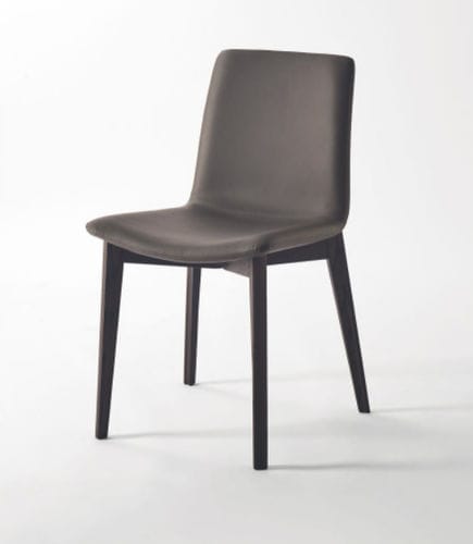 Chaise contemporaine - Charlotte - SANGIACOMO - d'intérieur / en tissu / en cuir