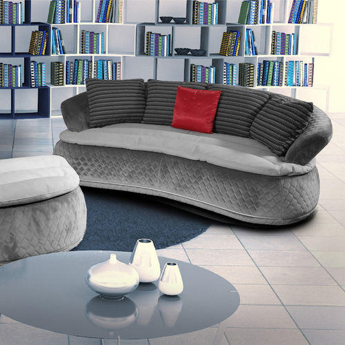 Canapé en arc de cercle - ESPACE - Nieri - contemporain / en velours / en coton