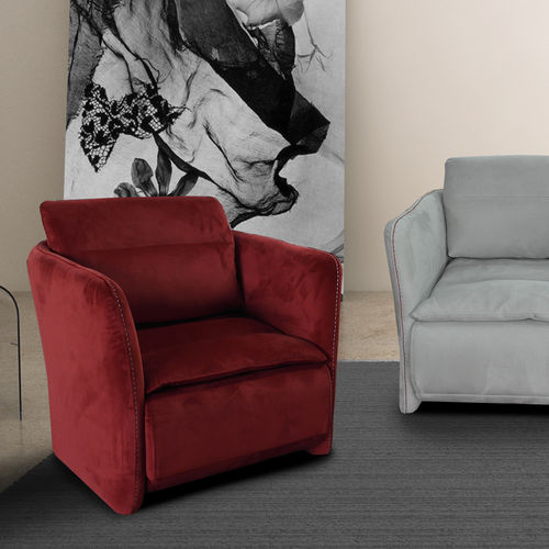 Fauteuil contemporain - AFFINITY - Nieri - en cuir / ergonomique / contract