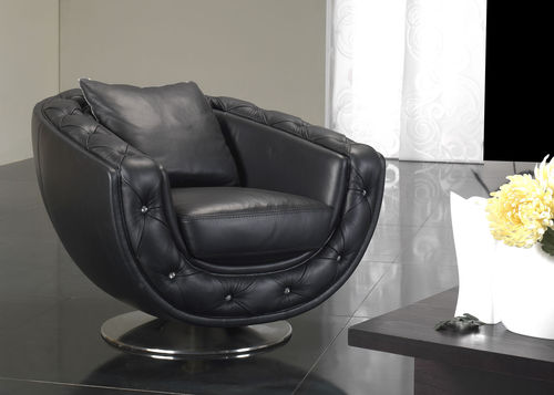 Fauteuil classique - FITZGERALD NAPOLEON - Nieri - en cuir / en tissu