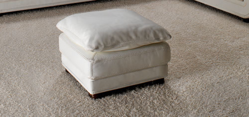 Pouf classique - BENTLEY - Nieri - en tissu / en cuir