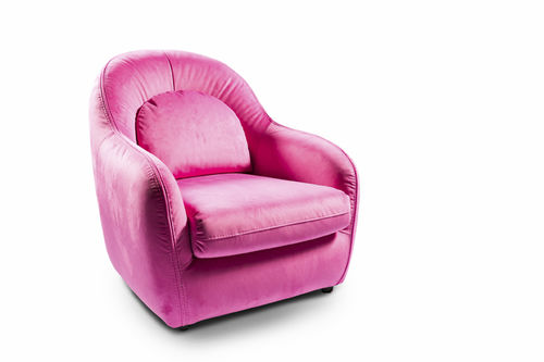 Fauteuil classique - CRISTINA - Nieri - en cuir / en tissu / en bois