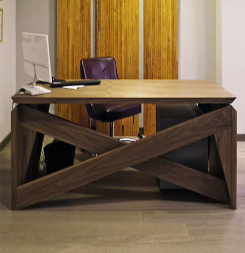 Bureau contemporain - IKS - NOVO Design Made in Toscana - en bois