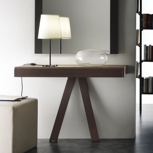 Console contemporaine - A110.DELTA - XABITAre - en verre / en HPL / en mélaminé