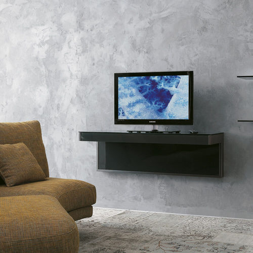 Meuble TV contemporain - A107.TOM - XABITAre - en verre / en métal