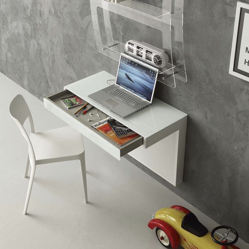 Console contemporaine - A105.KAPPA - XABITAre - en verre / en mélaminé / en Plexiglas®
